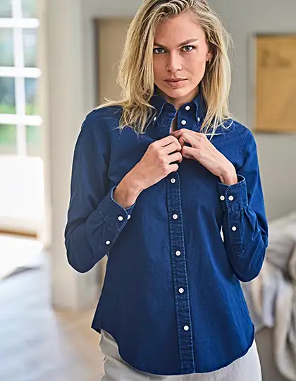 Women´s Casual Twill Shirt – Artikelnummer TJ4003