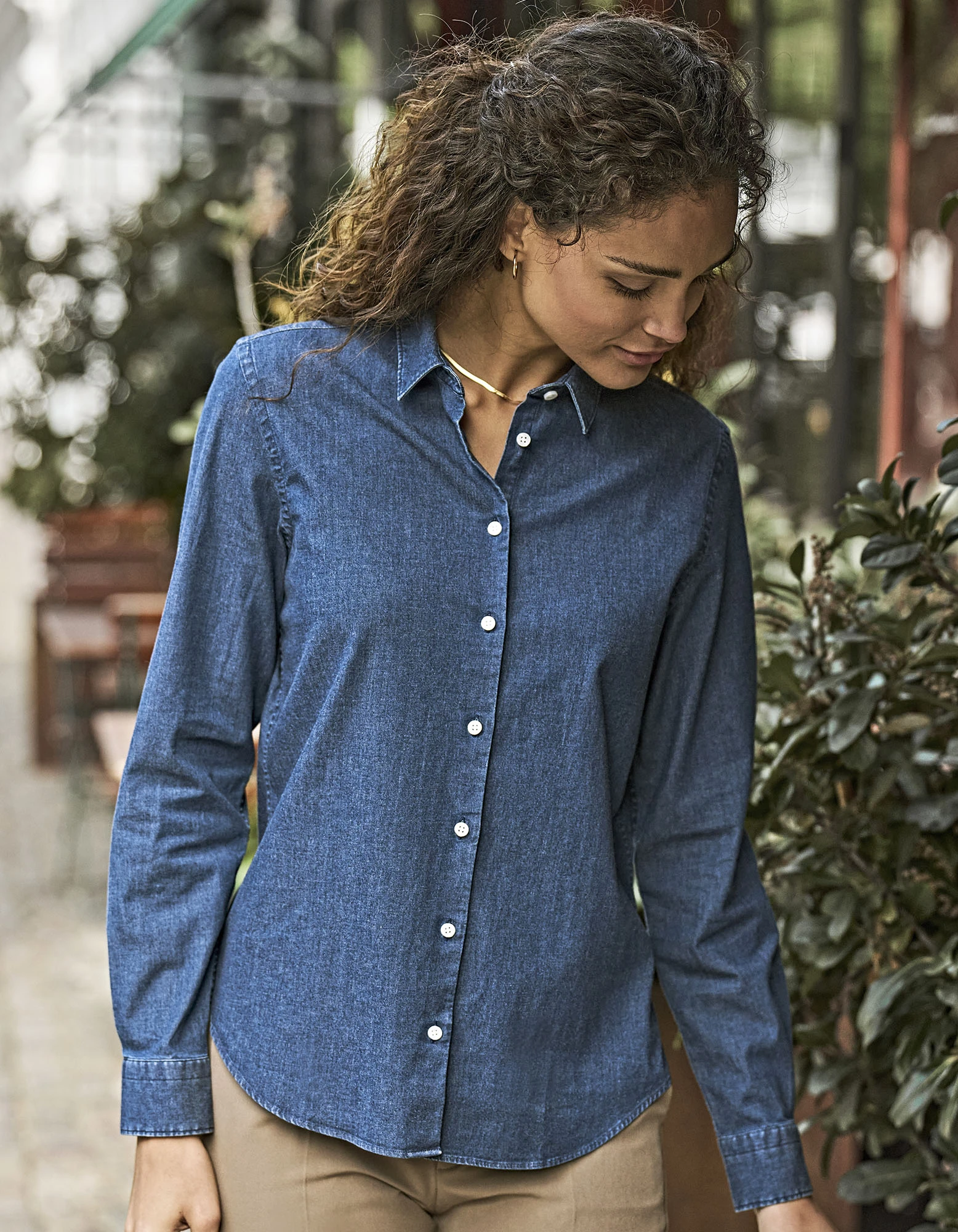 Women´s Denim shirt – Artikelnummer TJ4005