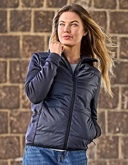 Women´s Hybrid-Stretch Hooded Jacket – Artikelnummer TJ9113