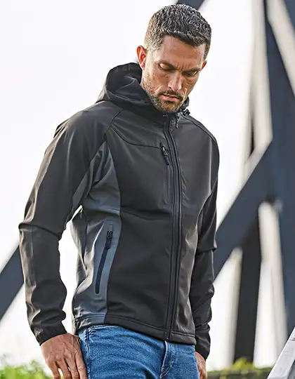 Men´s Hooded Lightweight Performance Softshell Jacket – Artikelnummer TJ9514N