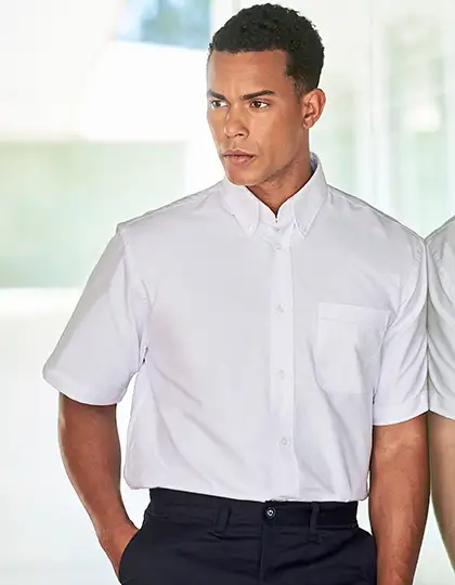 Men´s Classic Short Sleeved Oxford Shirt – Artikelnummer W515