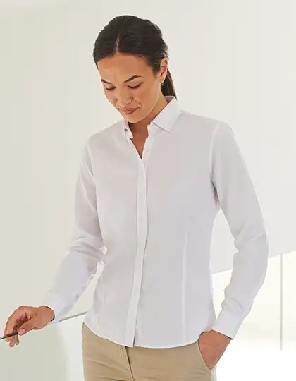 Ladies´ Long Sleeved ´Cotton Feel´ Coolplus® Shirt – Artikelnummer W583