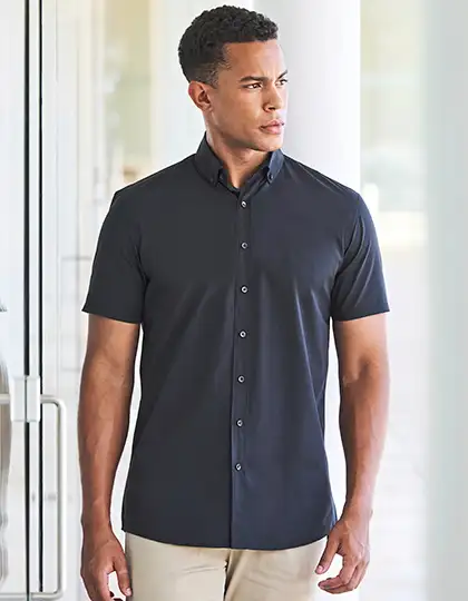 Men´s Short Sleeved ´Cotton Feel´ Coolplus® Shirt – Artikelnummer W588
