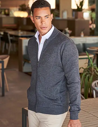 Unisex Zip Through Cardigan – Artikelnummer W718