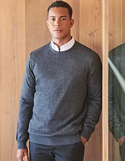 Men´s Lightweight Crew Neck Jumper – Artikelnummer W725