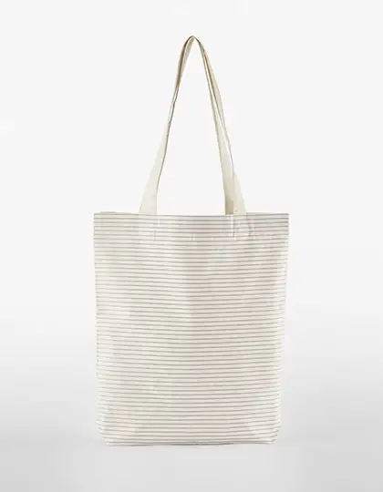 Striped Organic Cotton Bag – Artikelnummer WM251