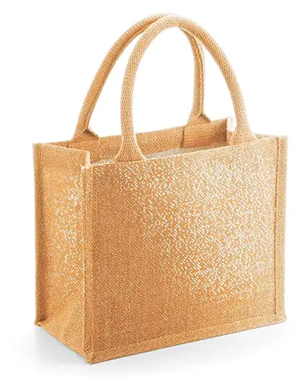 Shimmer Jute Mini Gift Bag – Artikelnummer WM431