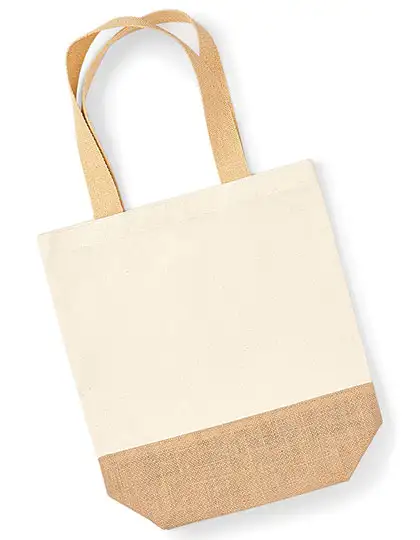 Jute Base Canvas Shopper – Artikelnummer WM450