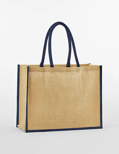 Natural Starched Jute Classic Shopper – Artikelnummer WM470
