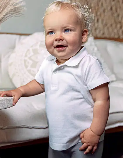 Organic Baby Polo Short Sleeve Teddy 01 – Artikelnummer X13003