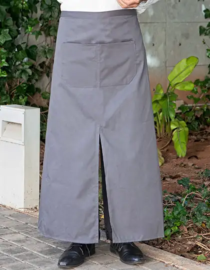 Bistro Apron With Split And Front Pocket – Artikelnummer X962T