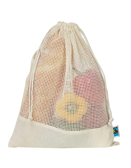 Fairtrade Cotton Mesh Bag – Artikelnummer XT1100