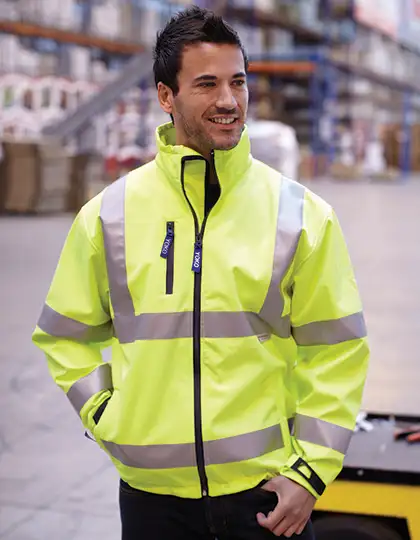 Hi-Vis 2 Bands & Braces Softshell Jacket – Artikelnummer YK09