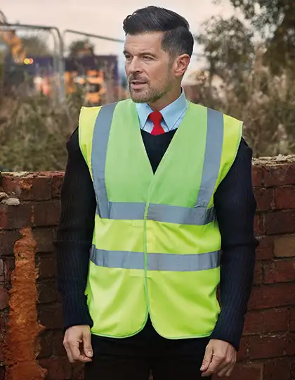 Hi-Vis 2 Bands & Braces Waistcoat – Artikelnummer YK100