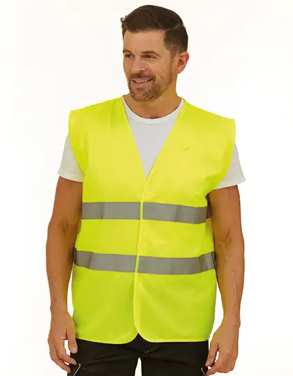Hi-Vis 2 Bands Waistcoat – Artikelnummer YK102