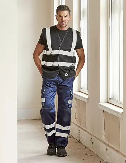 Hi-Vis Top Cool Recycled Open Mesh Waistcoat – Artikelnummer YK120