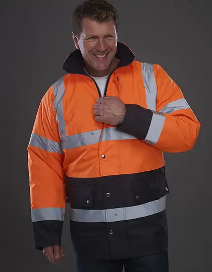 Hi-Vis Two-Tone Motorway Jacket – Artikelnummer YK302