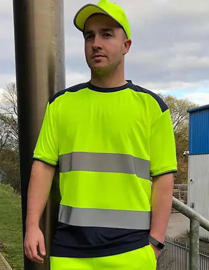 Hi-Vis Two-Tone T-Shirt – Artikelnummer YK400