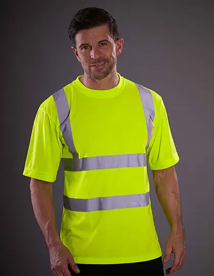 Two Band & Brace Hi-Vis T-Shirt – Artikelnummer YK410