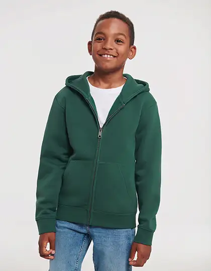Kids´ Authentic Zipped Hooded Sweat – Artikelnummer Z266K