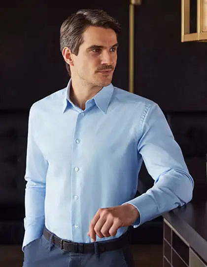 Men´s L/S Easy Care Tailored Oxford Shirt – Artikelnummer Z922