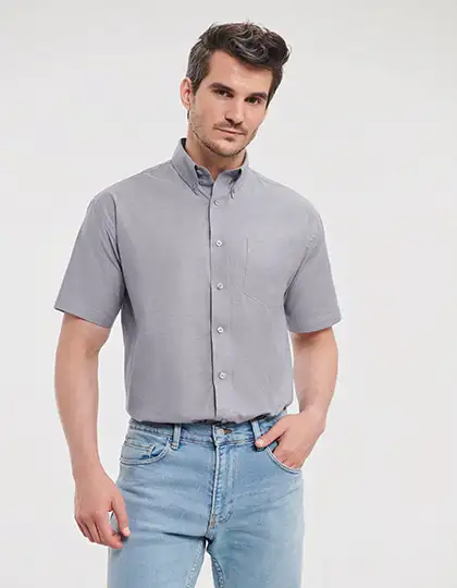 Men´s Short Sleeve Easy Care Oxford Shirt – Artikelnummer Z933