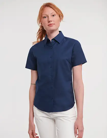 Ladies´ Short Sleeve Easy Care Oxford Shirt – Artikelnummer Z933F