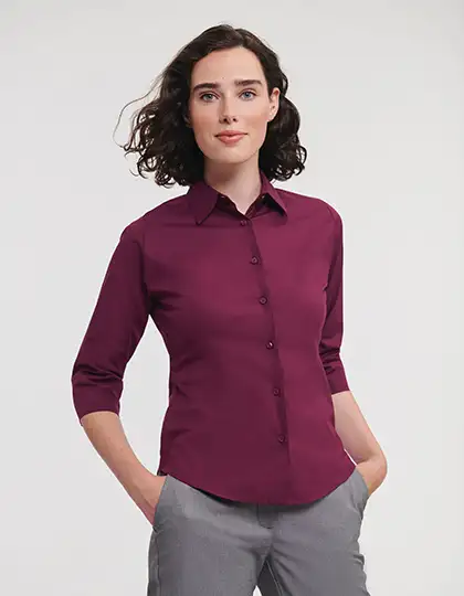 Ladies´ L/S Easy Care Fitted Shirt – Artikelnummer Z946F