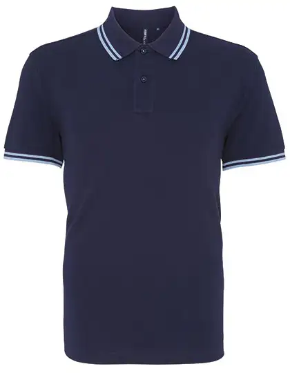 Ansicht 3 – Men´s Classic Fit Tipped Polo (AQ011)