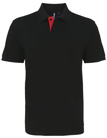 Ansicht 1 – Men´s Classic Fit Contrast Polo (AQ012)
