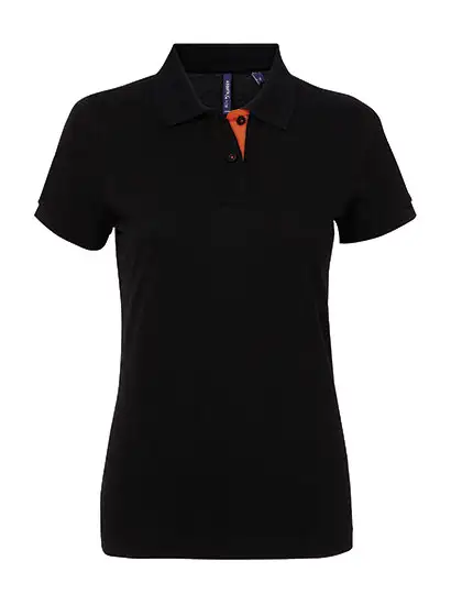 Ansicht 1 – Women´s Classic Fit Contrast Polo (AQ022)