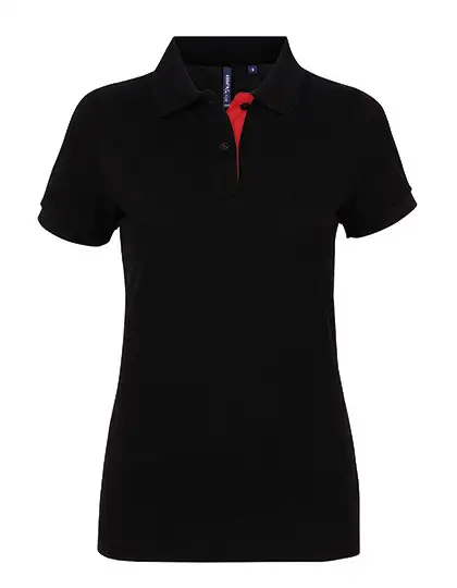 Ansicht 4 – Women´s Classic Fit Contrast Polo (AQ022)