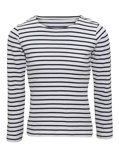 Ansicht 1 – Women´s Marinière Coastal Long Sleeve Tee (AQ071)