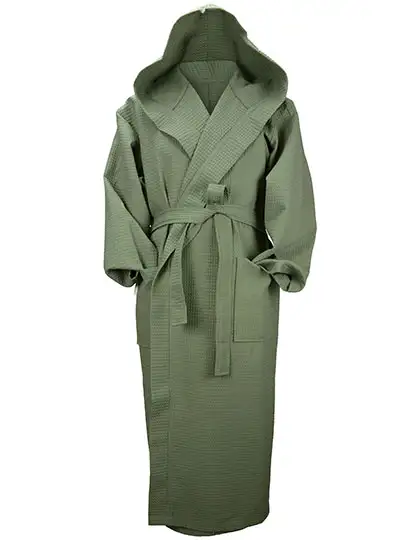 Ansicht 4 – Robezz® Waffle Bathrobe With Hood (AR028)