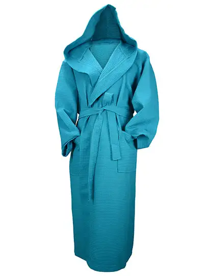 Ansicht 11 – Robezz® Waffle Bathrobe With Hood (AR028)