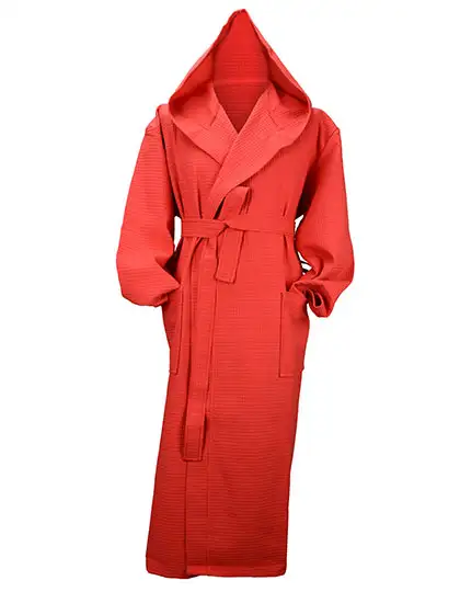Ansicht 8 – Robezz® Waffle Bathrobe With Hood (AR028)