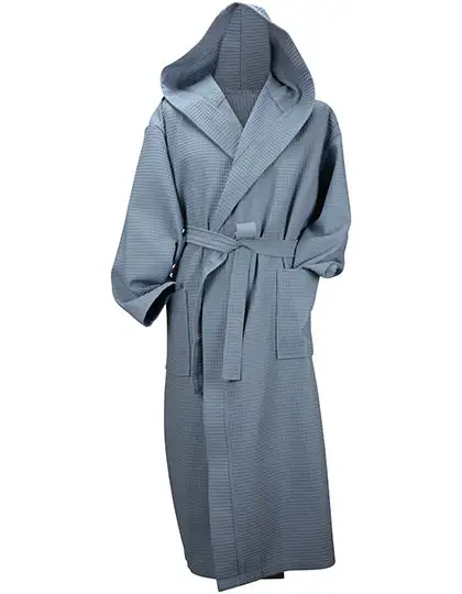 Ansicht 6 – Robezz® Waffle Bathrobe With Hood (AR028)