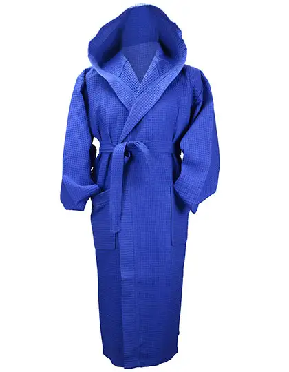 Ansicht 9 – Robezz® Waffle Bathrobe With Hood (AR028)