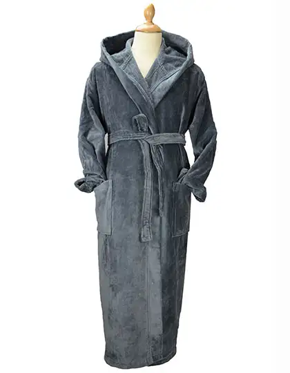 Ansicht 5 – DeLuxe Velour Bathrobe with hood (AR029)