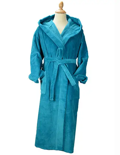 Ansicht 2 – DeLuxe Velour Bathrobe with hood (AR029)