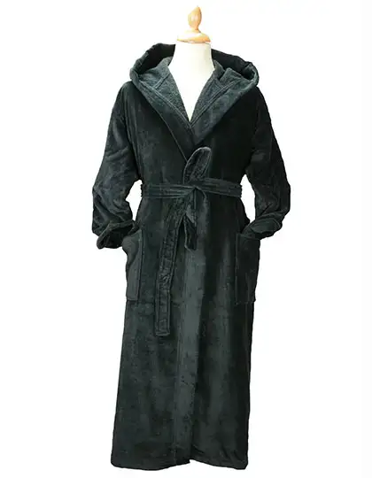 Ansicht 1 – DeLuxe Velour Bathrobe with hood (AR029)