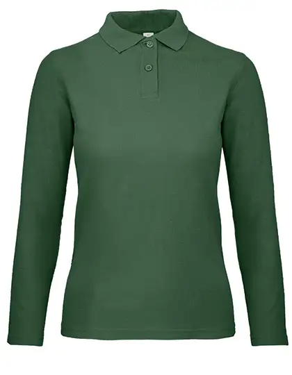 Ansicht 2 – Women´s Long Sleeve Polo ID.001 (BCPWI13)