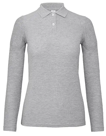 Ansicht 6 – Women´s Long Sleeve Polo ID.001 (BCPWI13)