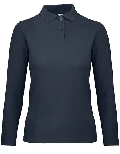 Ansicht 7 – Women´s Long Sleeve Polo ID.001 (BCPWI13)