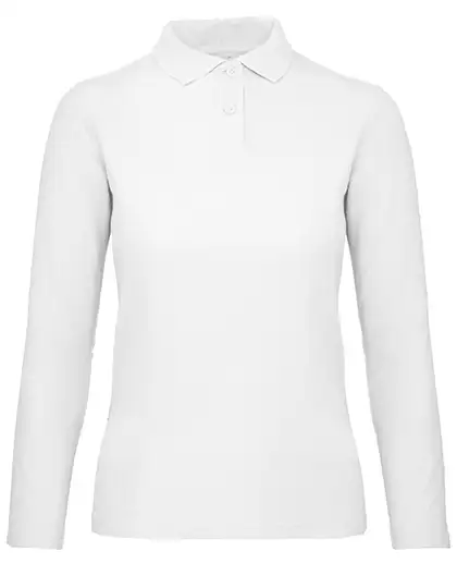 Ansicht 1 – Women´s Long Sleeve Polo ID.001 (BCPWI13)