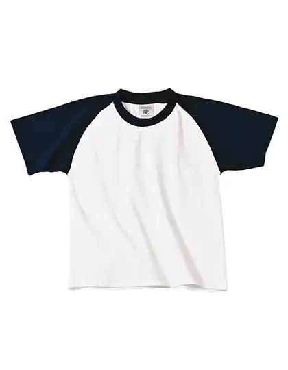 Ansicht 1 – Kids´ T-Shirt Base-Ball (BCTK350)