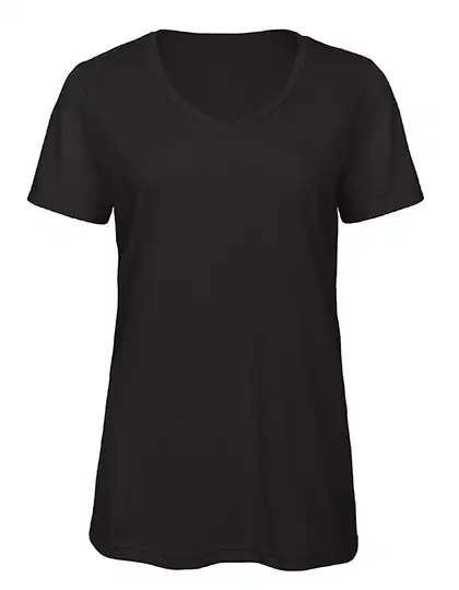 Ansicht 1 – Women´s V-Neck Triblend T-Shirt (BCTW058)