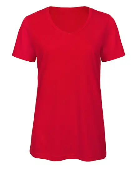 Ansicht 3 – Women´s V-Neck Triblend T-Shirt (BCTW058)