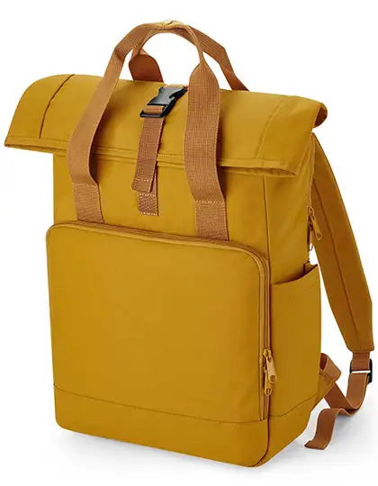 Ansicht 3 – Recycled Twin Handle Roll-Top Laptop Backpack (BG118L)