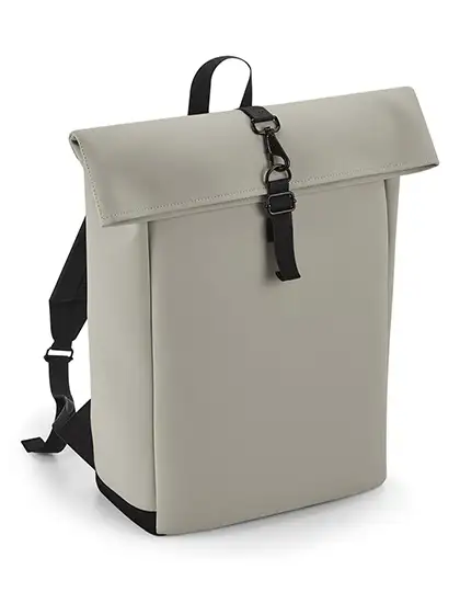 Ansicht 2 – Matte PU Roll-Top Backpack (BG335)